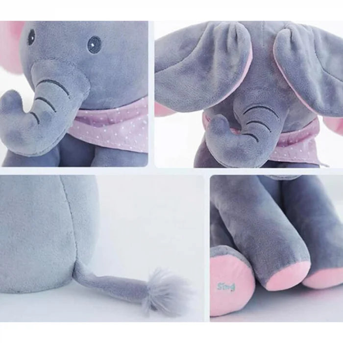 Elefant Interactiv din plus - Vorbeste, Canta si Flutura Urechile