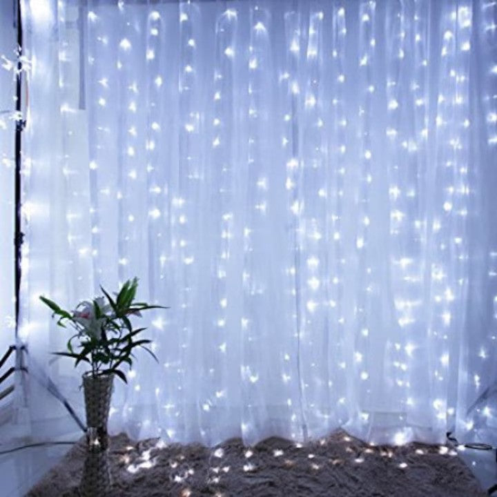 Perdea luminoasa, 3x3 m, exterior/interior, instalatie turturi